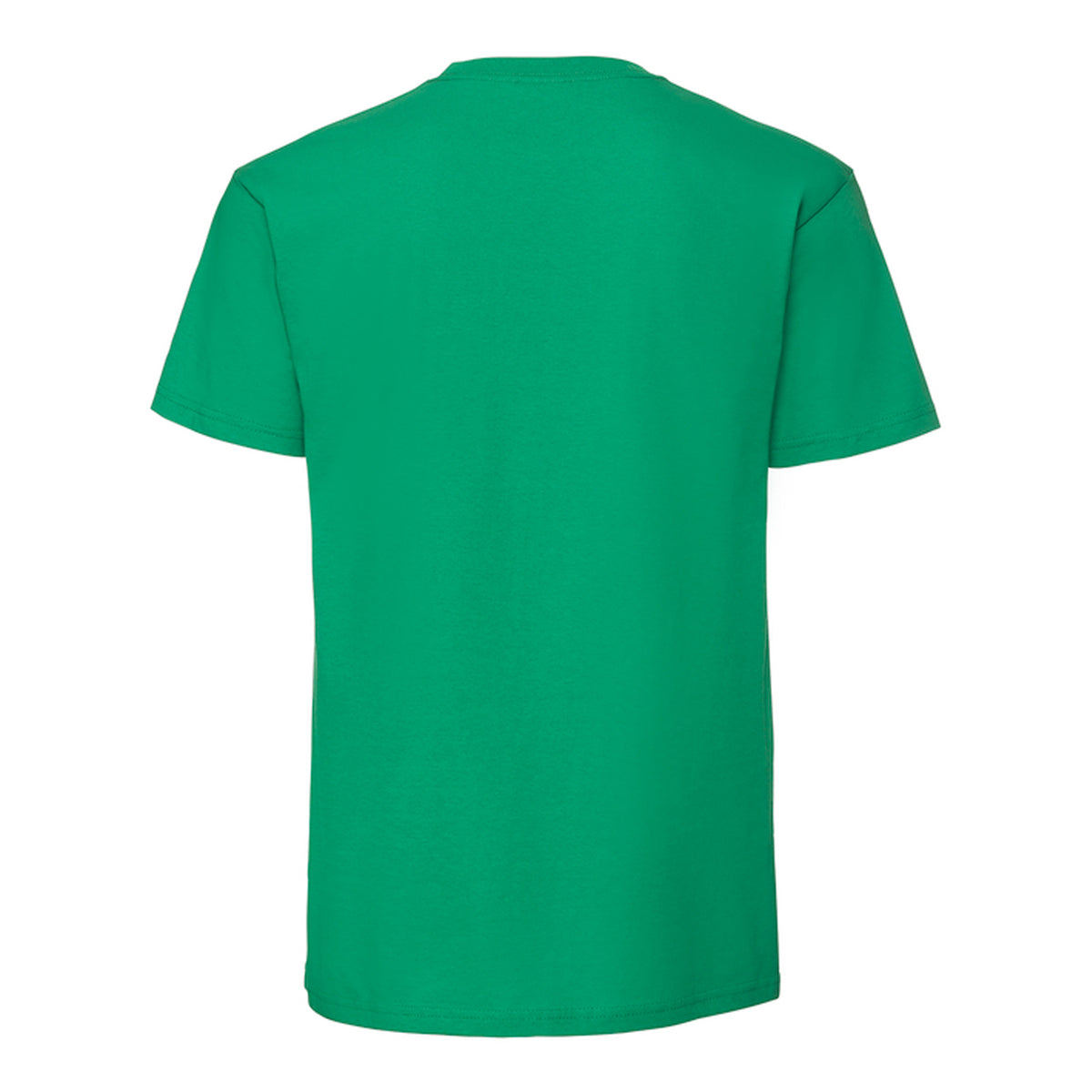 Kelly Green - Back - Fruit Of The Loom Mens Iconic Premium Ringspun Cotton T-Shirt