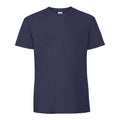 Navy Blue - Front - Fruit of the Loom Mens Iconic Premium Ringspun Cotton T-Shirt