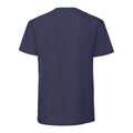 Navy Blue - Back - Fruit of the Loom Mens Iconic Premium Ringspun Cotton T-Shirt