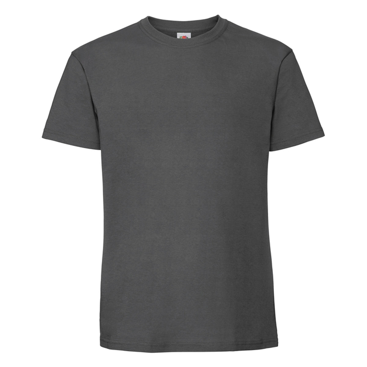Light Graphite - Front - Fruit Of The Loom Mens Iconic Premium Ringspun Cotton T-Shirt