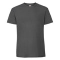 Light Graphite - Front - Fruit of the Loom Mens Iconic Premium Ringspun Cotton T-Shirt