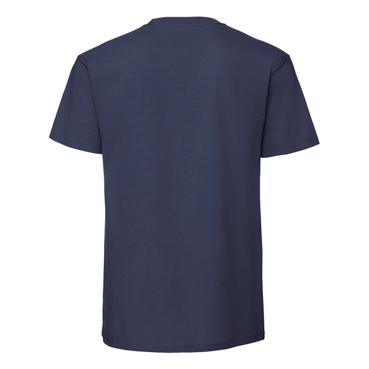 Deep Navy - Back - Fruit Of The Loom Mens Iconic Premium Ringspun Cotton T-Shirt