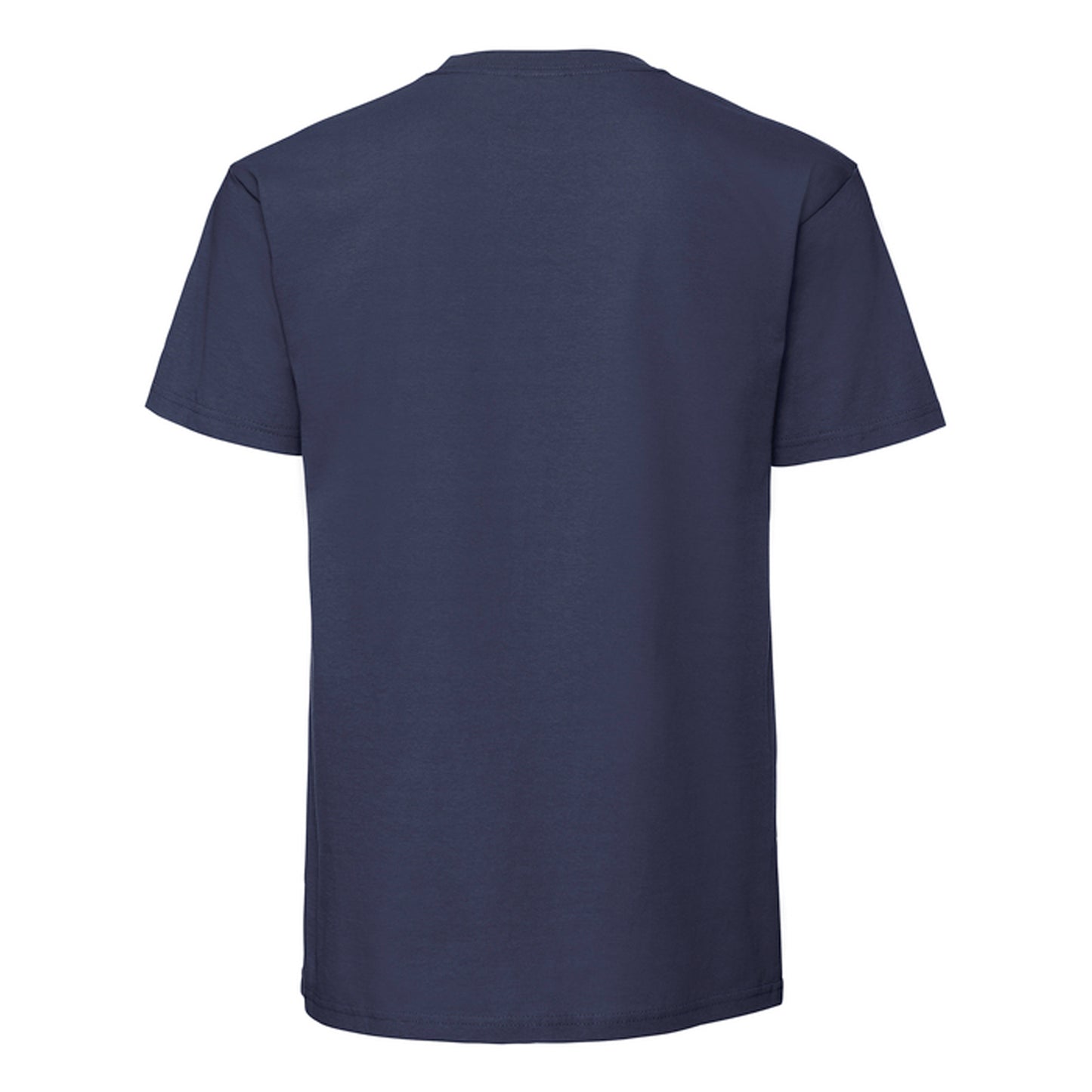 Deep Navy - Back - Fruit Of The Loom Mens Iconic Premium Ringspun Cotton T-Shirt