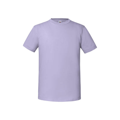 Soft Lavender - Front - Fruit Of The Loom Mens Iconic Premium Ringspun Cotton T-Shirt