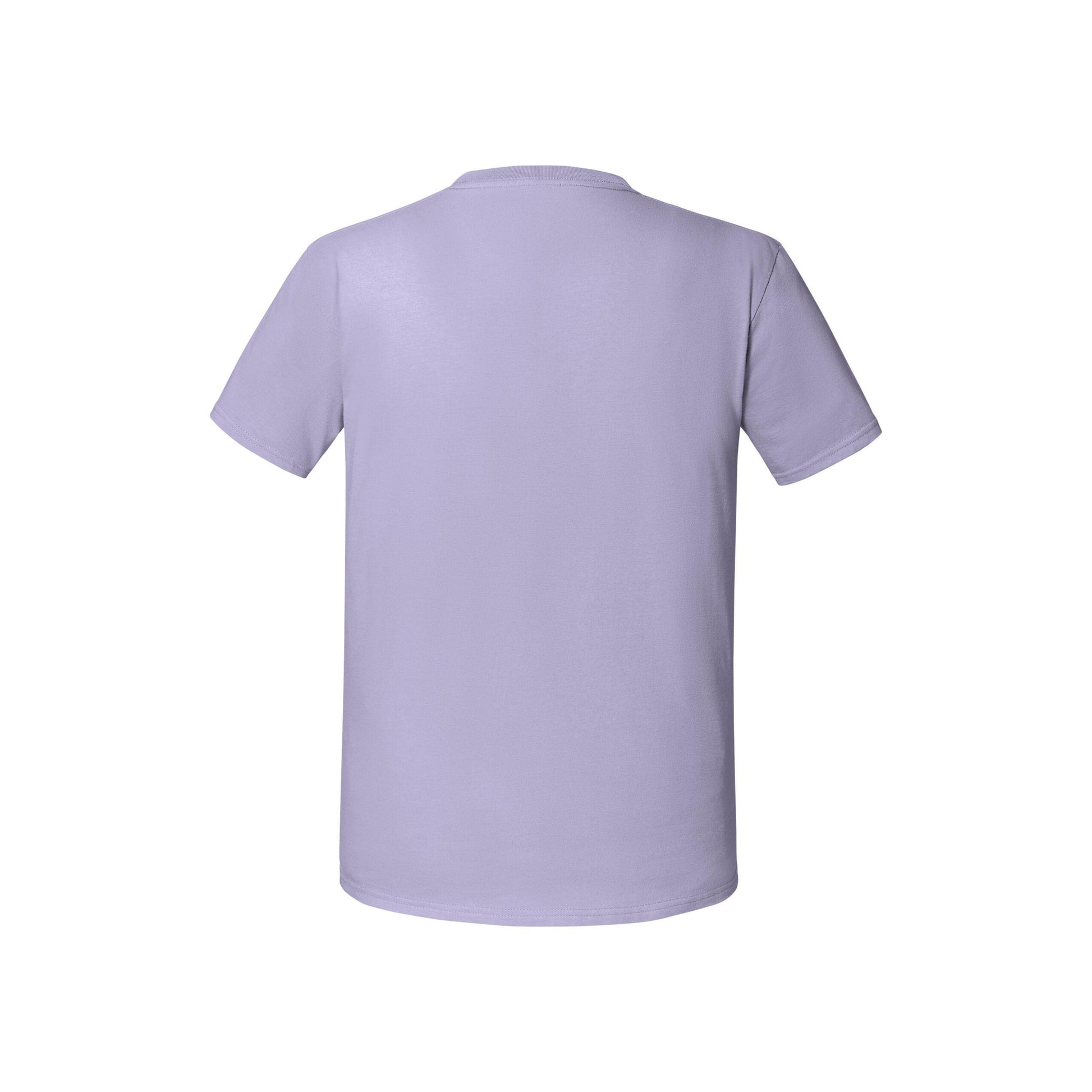 Soft Lavender - Back - Fruit Of The Loom Mens Iconic Premium Ringspun Cotton T-Shirt