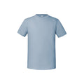 Mineral Blue - Front - Fruit of the Loom Mens Iconic Premium Ringspun Cotton T-Shirt