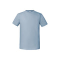 Mineral Blue - Front - Fruit Of The Loom Mens Iconic Premium Ringspun Cotton T-Shirt