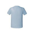Mineral Blue - Back - Fruit Of The Loom Mens Iconic Premium Ringspun Cotton T-Shirt