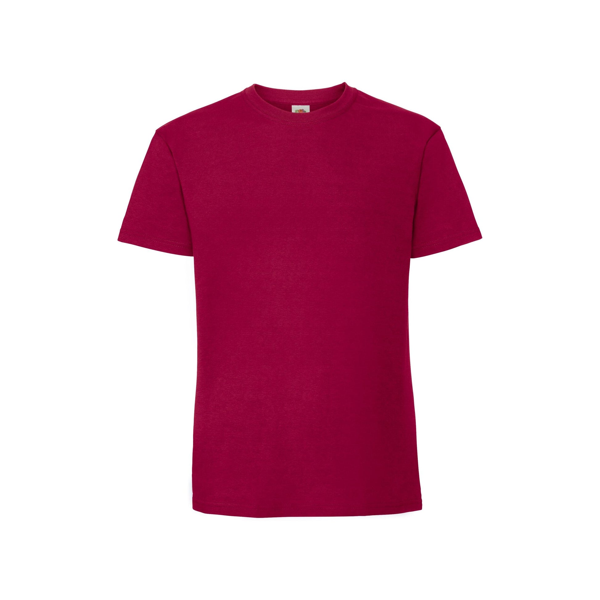 Cranberry - Lifestyle - Fruit Of The Loom Mens Iconic Premium Ringspun Cotton T-Shirt