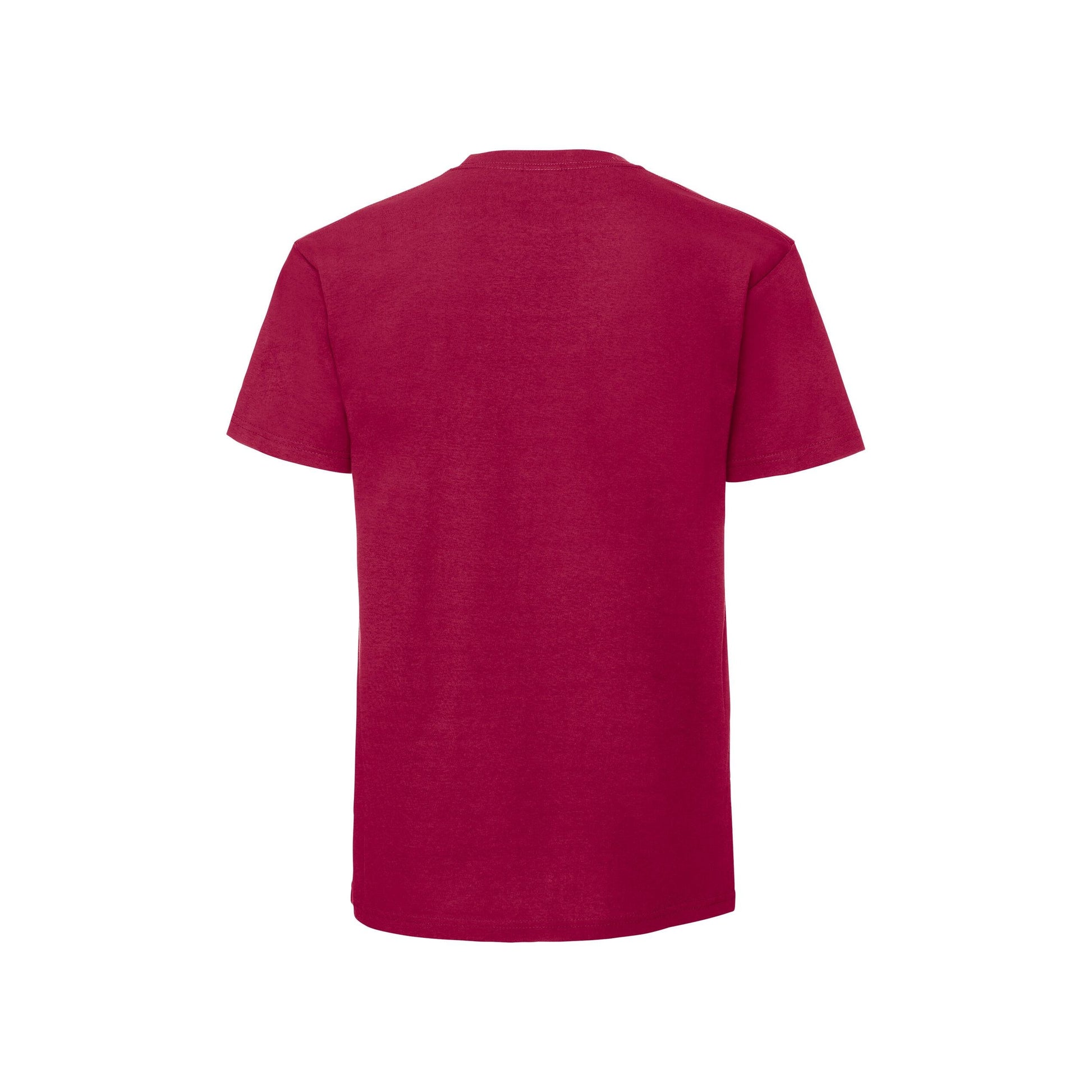 Cranberry - Pack Shot - Fruit Of The Loom Mens Iconic Premium Ringspun Cotton T-Shirt