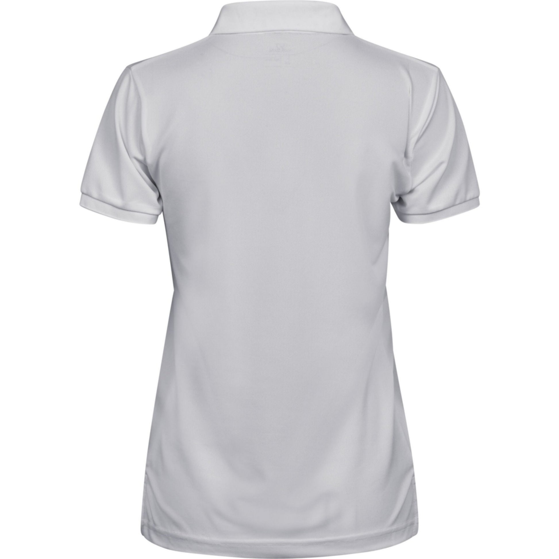White - Back - Tee Jay Womens-Ladies Club Polo Shirt