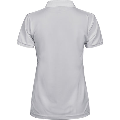 White - Back - Tee Jay Womens-Ladies Club Polo Shirt