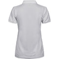 White - Back - Tee Jay Womens-Ladies Club Polo Shirt