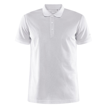 White - Front - Craft Mens Core Unify Polo Shirt