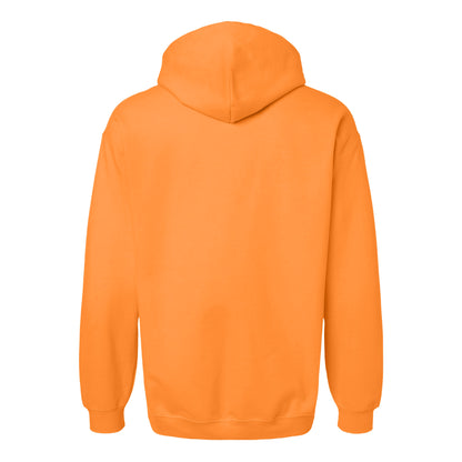 Tangerine - Back - Gildan Unisex Adult Softstyle Fleece Midweight Hoodie