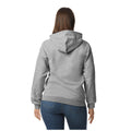 Sports Grey - Front - Gildan Unisex Adult Softstyle Fleece Midweight Hoodie