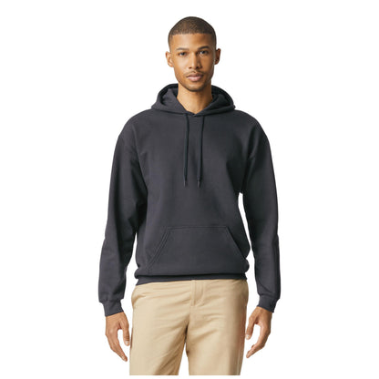 Smoke - Back - Gildan Unisex Adult Softstyle Fleece Midweight Hoodie