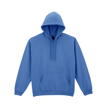 Carolina Blue - Front - Gildan Unisex Adult Softstyle Fleece Midweight Hoodie
