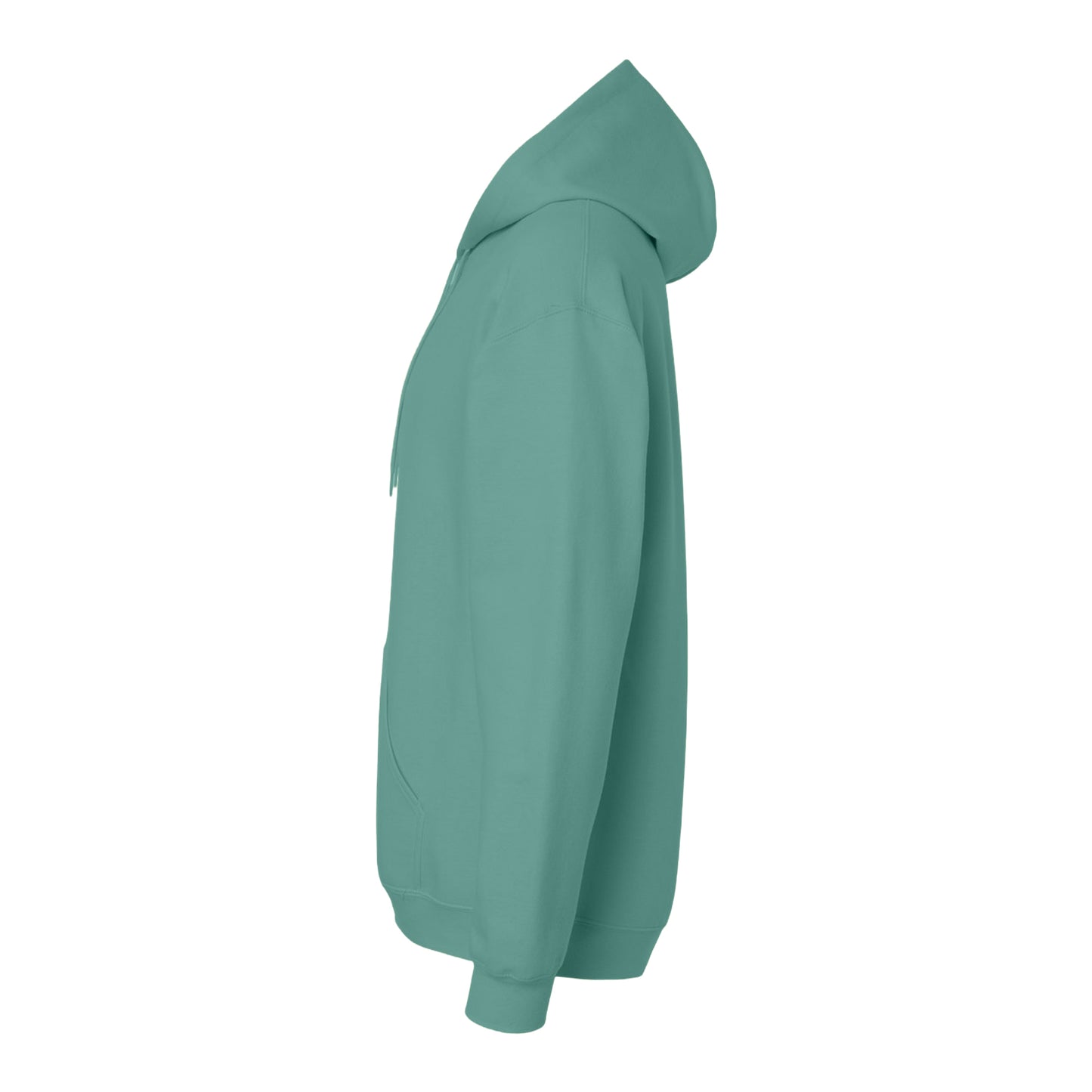 Aquatic - Side - Gildan Unisex Adult Softstyle Fleece Midweight Hoodie