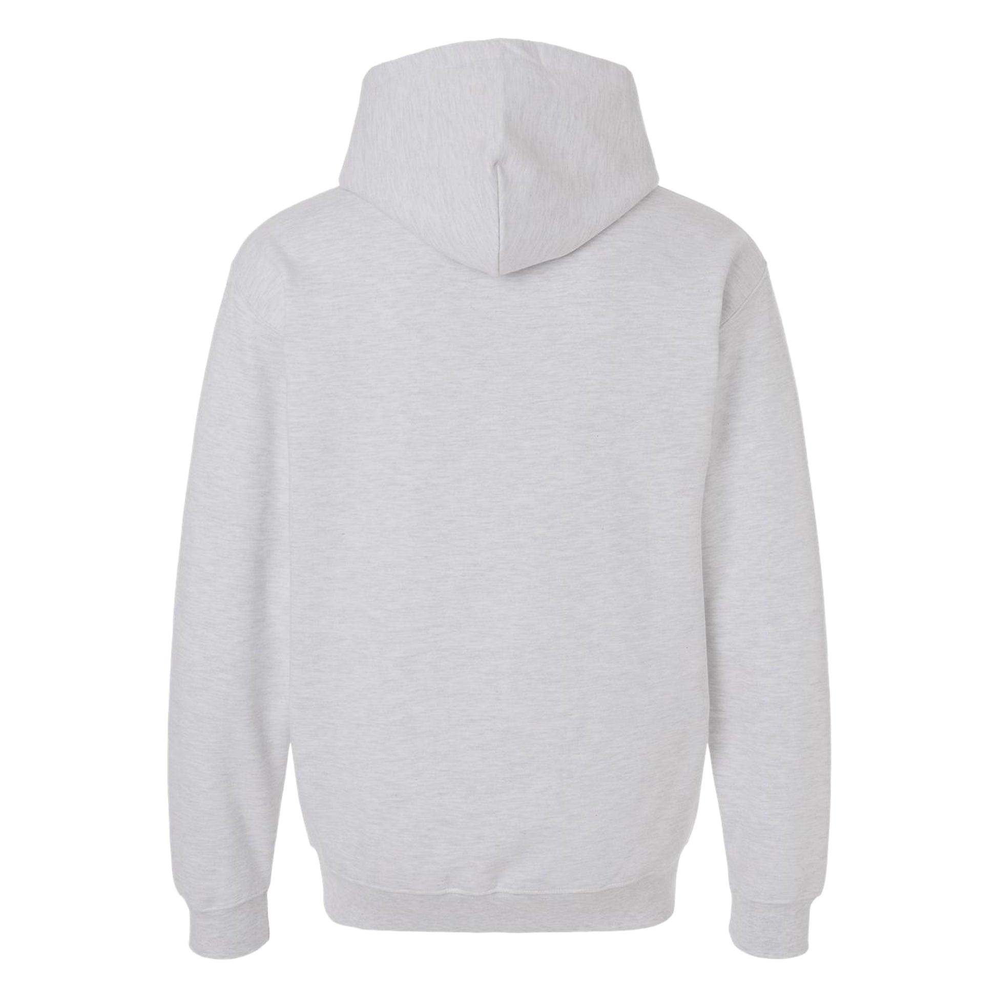 Ash Grey - Back - Gildan Unisex Adult Softstyle Fleece Midweight Hoodie