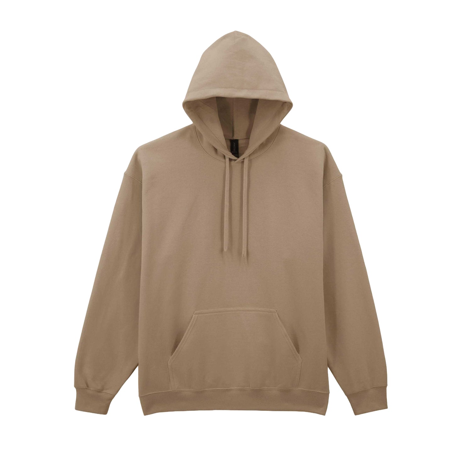 Brown Savana - Front - Gildan Unisex Adult Softstyle Fleece Midweight Hoodie