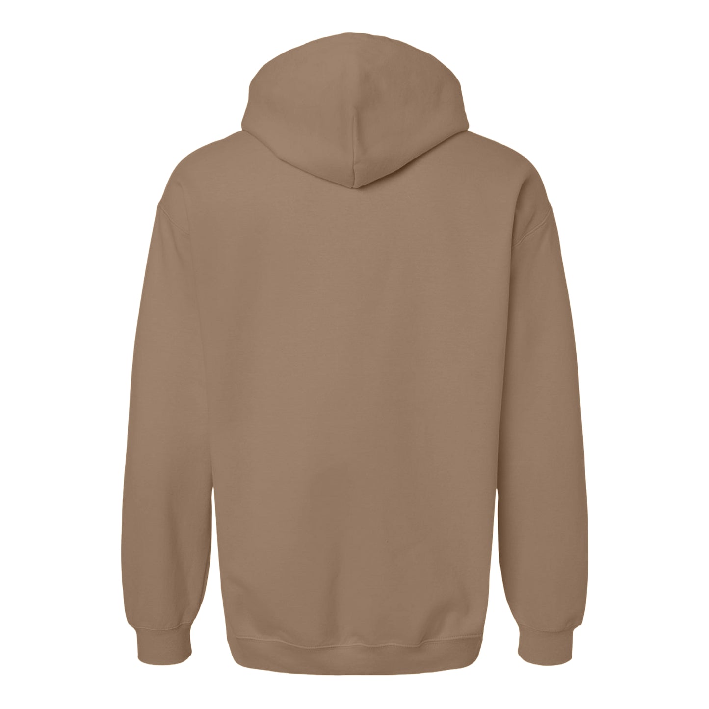 Brown Savana - Back - Gildan Unisex Adult Softstyle Fleece Midweight Hoodie