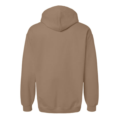 Brown Savana - Back - Gildan Unisex Adult Softstyle Fleece Midweight Hoodie