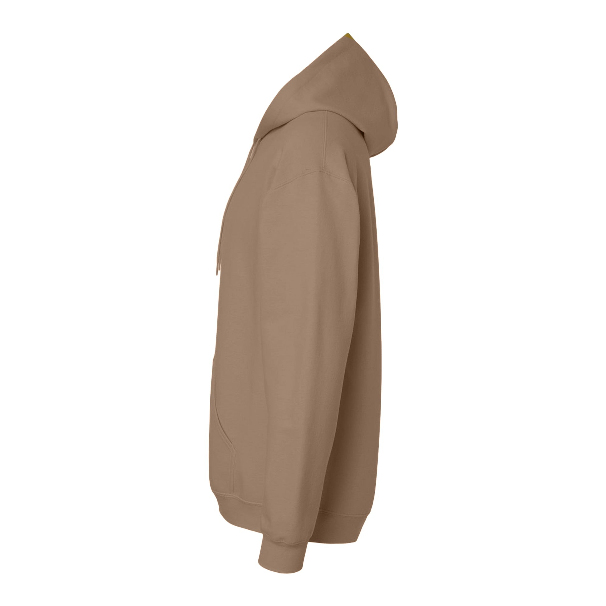 Brown Savana - Side - Gildan Unisex Adult Softstyle Fleece Midweight Hoodie