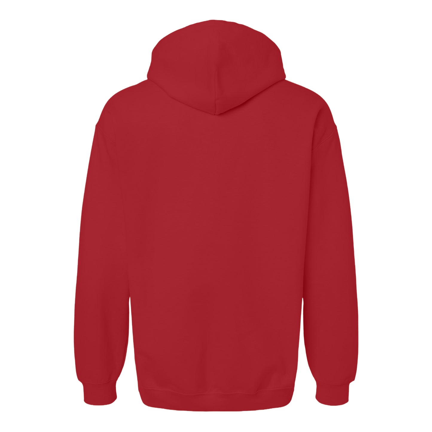 Cardinal - Back - Gildan Unisex Adult Softstyle Fleece Midweight Hoodie