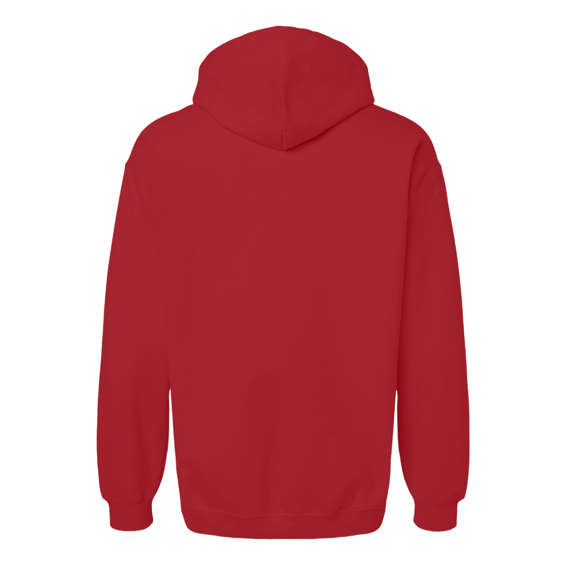Cardinal - Back - Gildan Unisex Adult Softstyle Fleece Midweight Hoodie