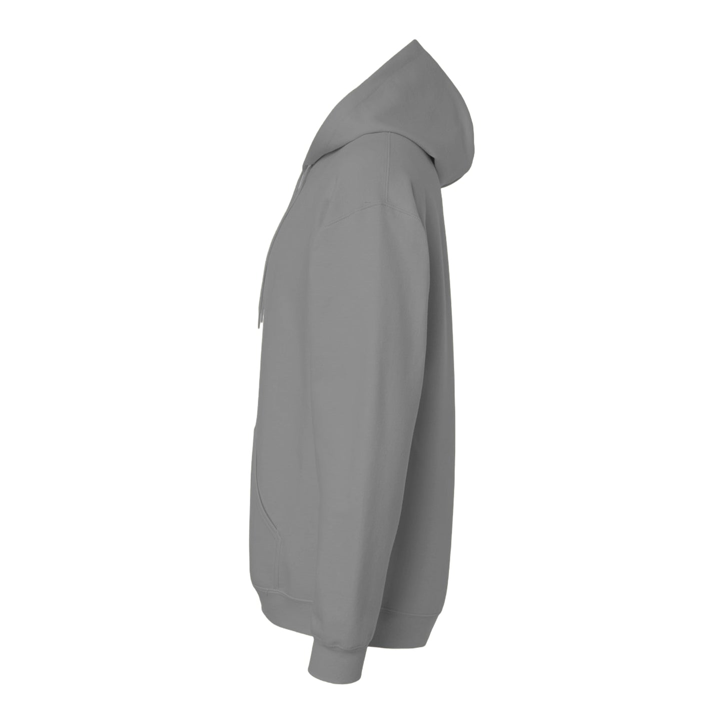 Cement - Side - Gildan Unisex Adult Softstyle Fleece Midweight Hoodie