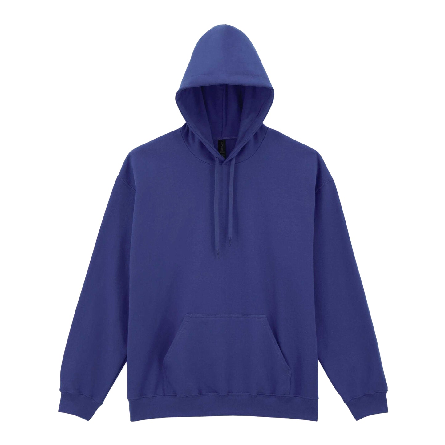 Cobalt Blue - Front - Gildan Unisex Adult Softstyle Fleece Midweight Hoodie