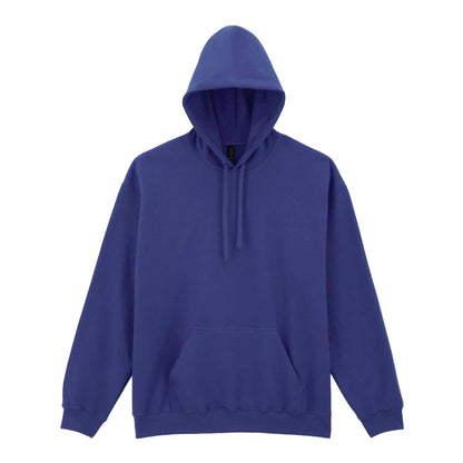Cobalt Blue - Front - Gildan Unisex Adult Softstyle Fleece Midweight Hoodie