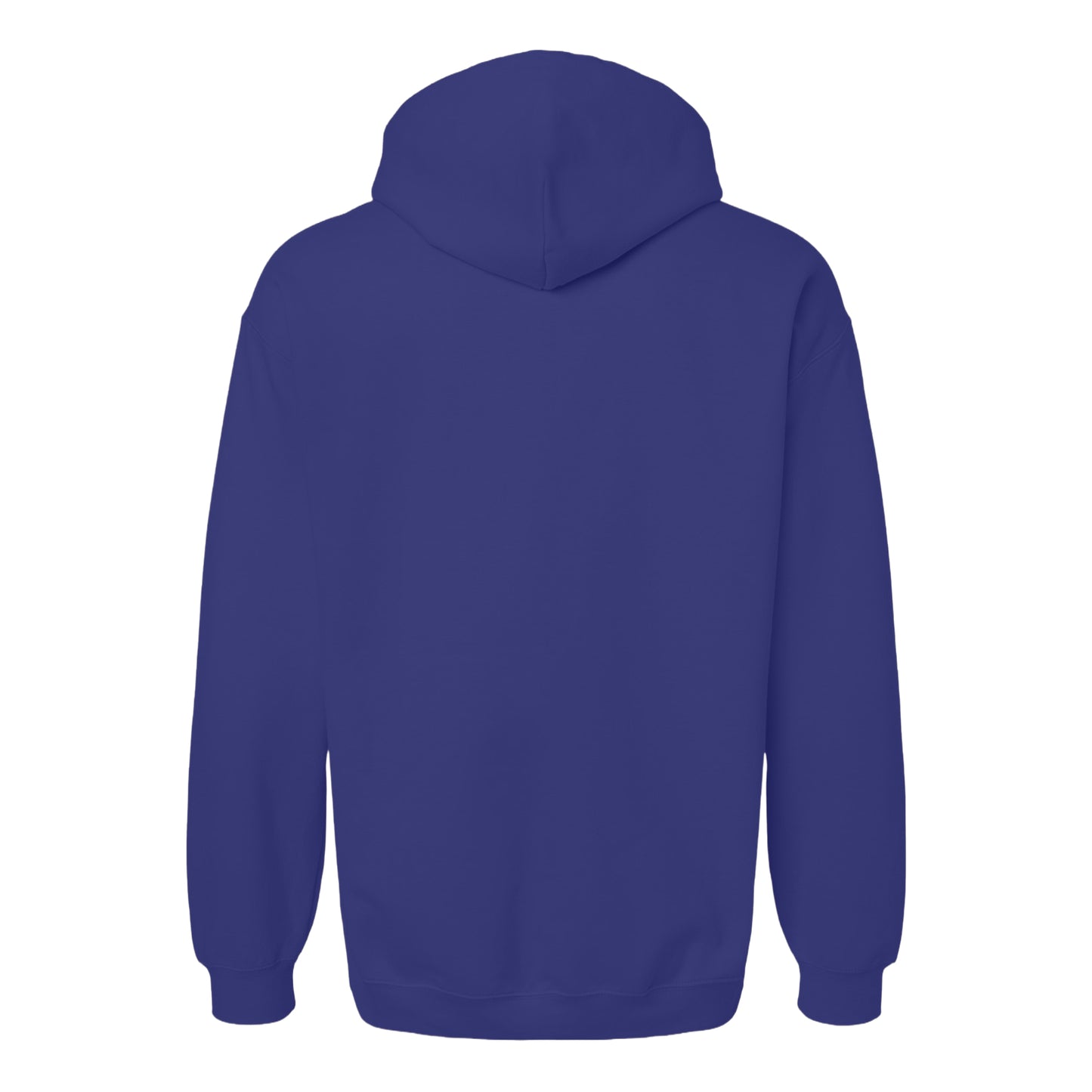 Cobalt Blue - Back - Gildan Unisex Adult Softstyle Fleece Midweight Hoodie