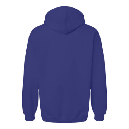 Cobalt Blue - Back - Gildan Unisex Adult Softstyle Fleece Midweight Hoodie