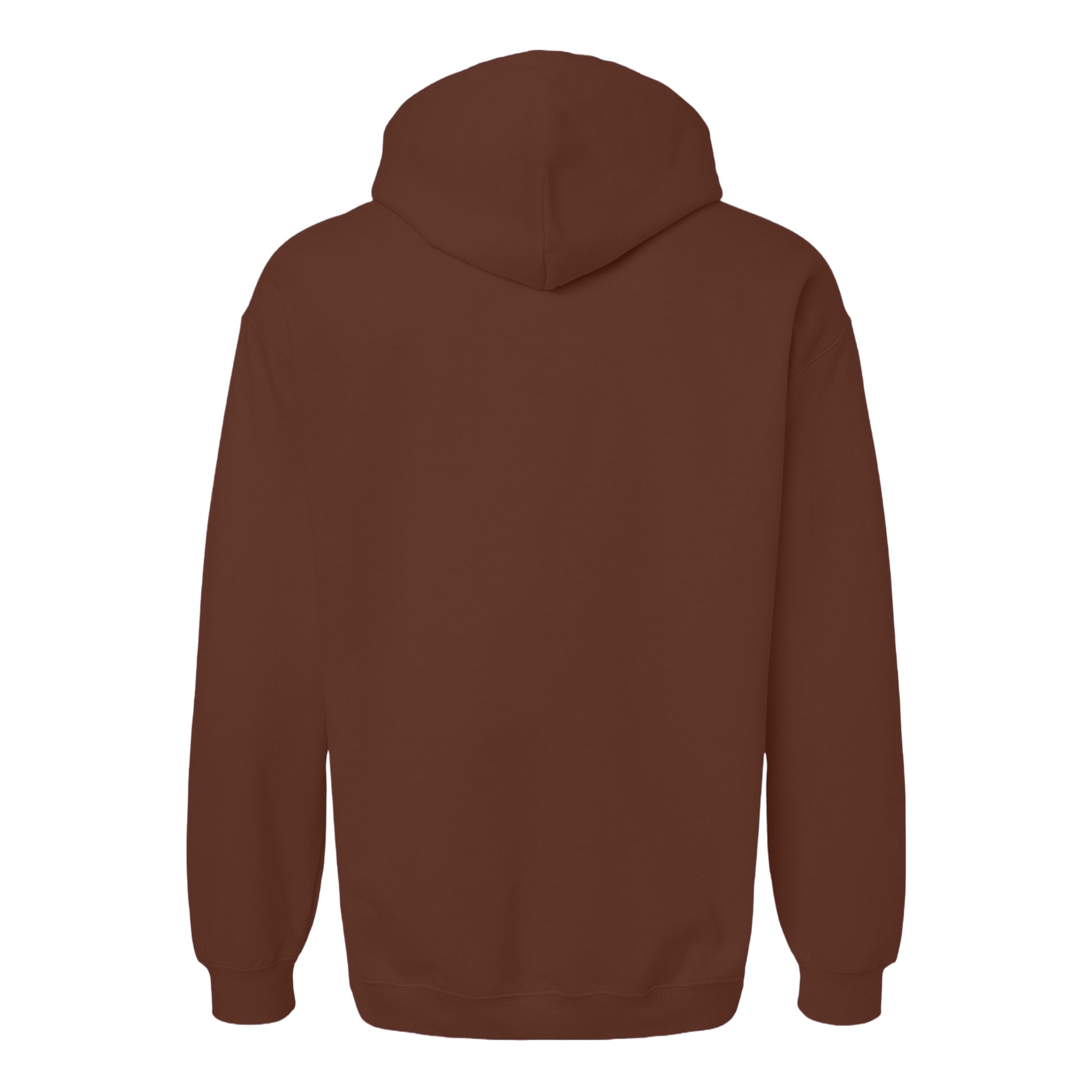 Cocoa - Back - Gildan Unisex Adult Softstyle Fleece Midweight Hoodie