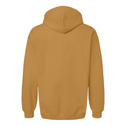 Mustard - Back - Gildan Unisex Adult Softstyle Fleece Midweight Hoodie