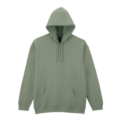 Sage - Front - Gildan Unisex Adult Softstyle Fleece Midweight Hoodie