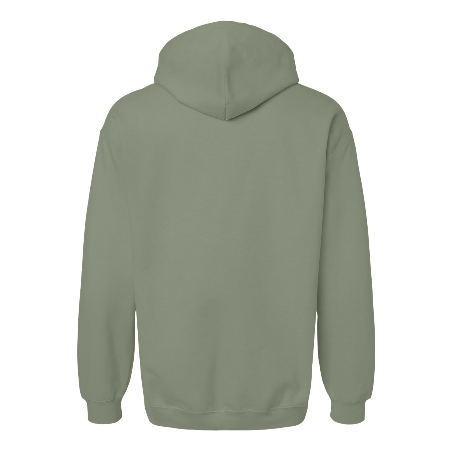 Sage - Back - Gildan Unisex Adult Softstyle Fleece Midweight Hoodie