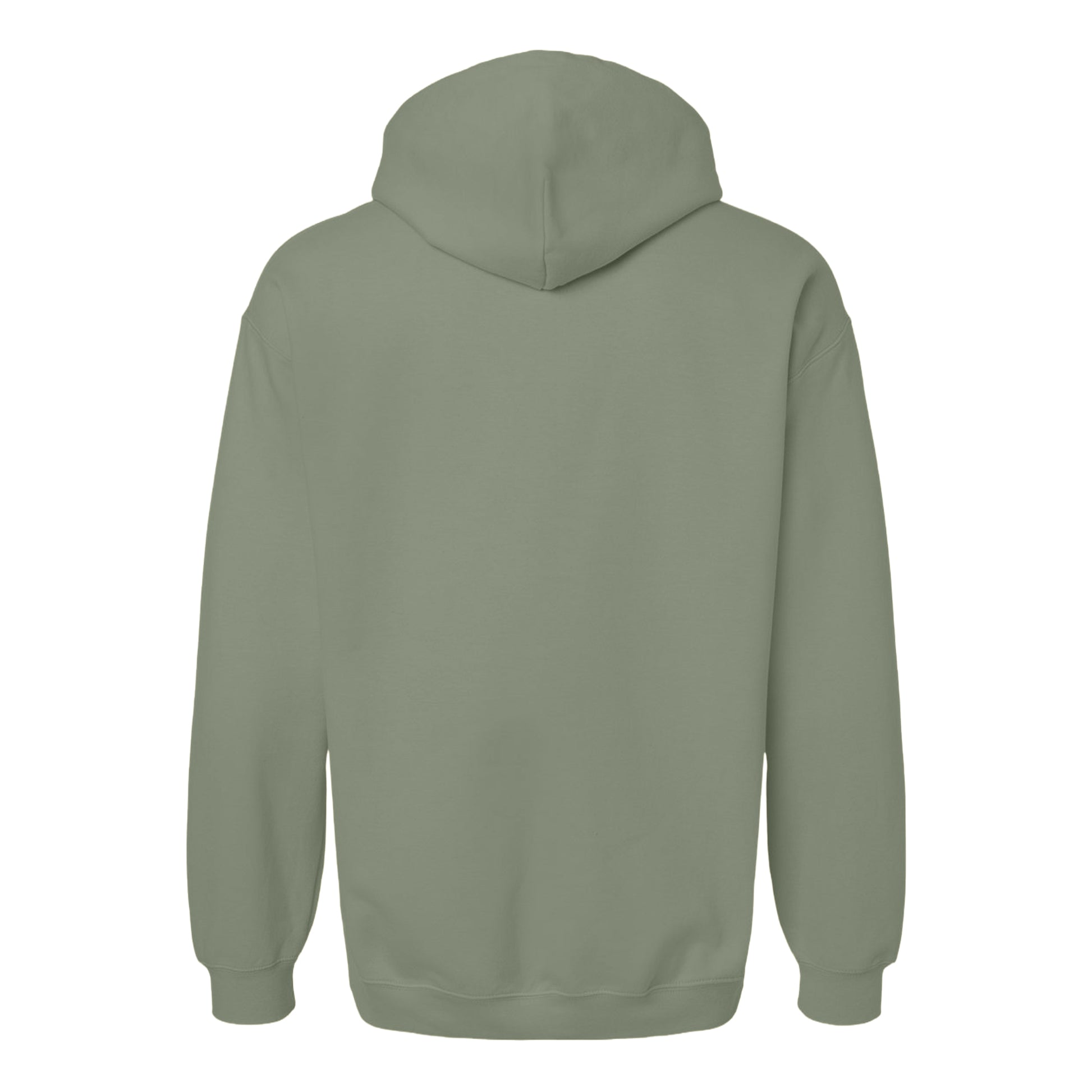 Sage - Back - Gildan Unisex Adult Softstyle Fleece Midweight Hoodie