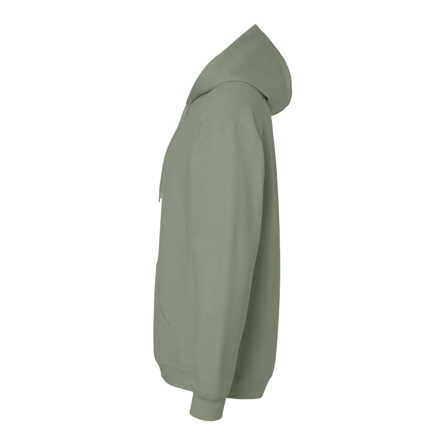 Sage - Side - Gildan Unisex Adult Softstyle Fleece Midweight Hoodie