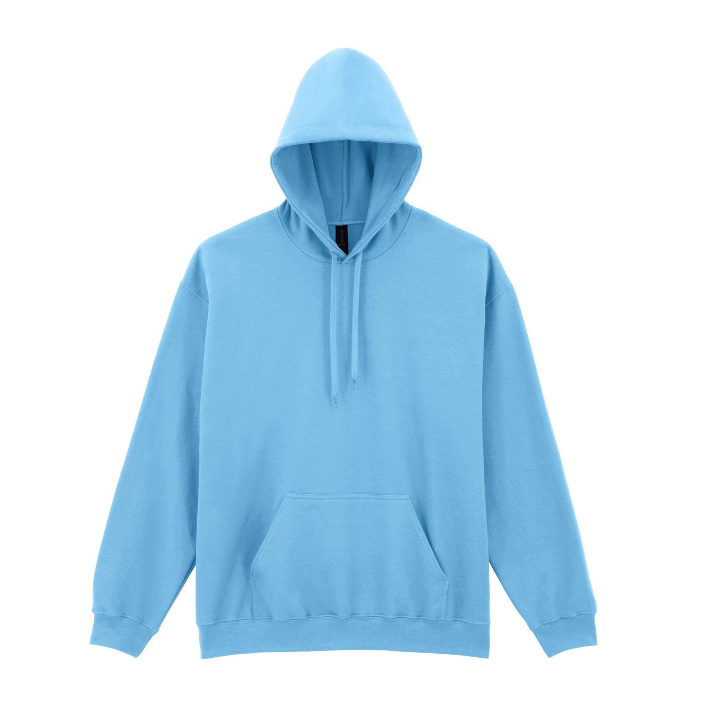 Sky Blue - Front - Gildan Unisex Adult Softstyle Fleece Midweight Hoodie