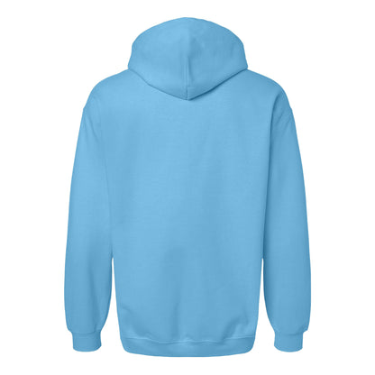 Sky Blue - Back - Gildan Unisex Adult Softstyle Fleece Midweight Hoodie