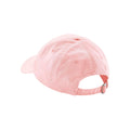 Powder Pink - Back - Beechfield Organic Cotton Panelled Baseball Cap