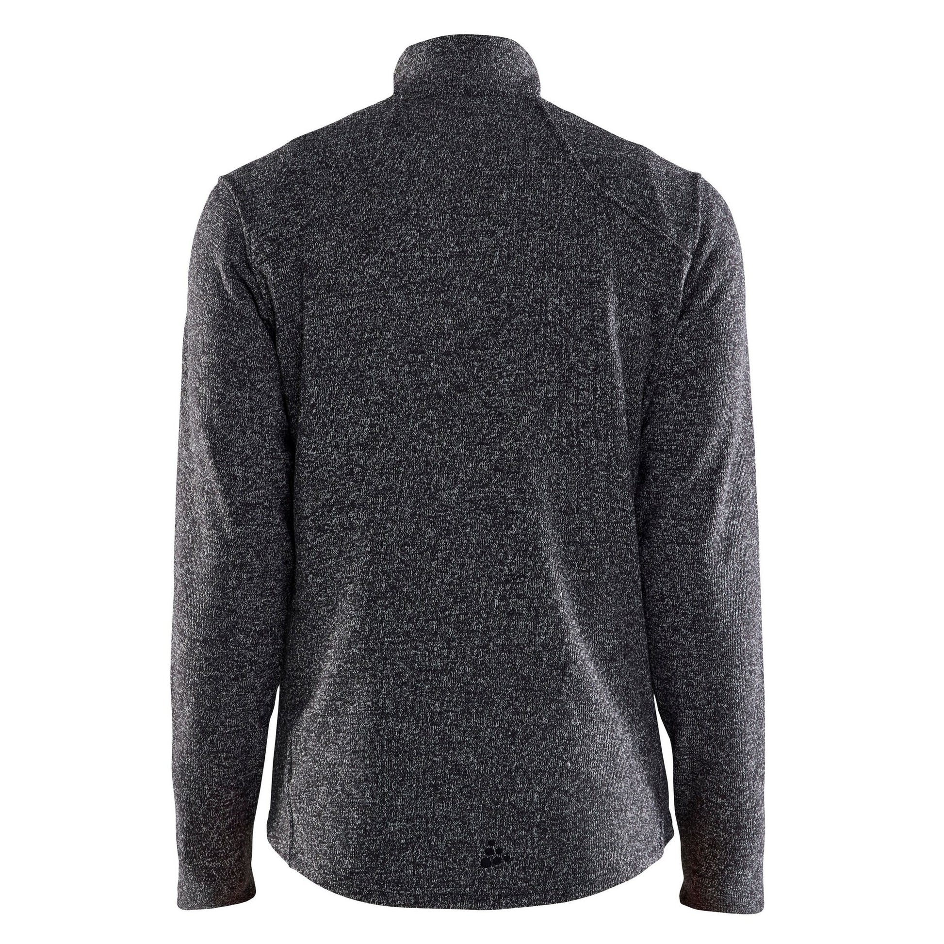 Black Melange - Back - Craft Mens ADV Explore Fleece Heavy Jacket