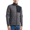 Black Melange - Side - Craft Mens ADV Explore Fleece Heavy Jacket