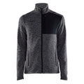 Black Melange - Front - Craft Mens ADV Explore Fleece Heavy Jacket