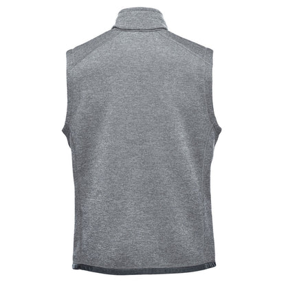 Granite Heather - Back - Stormtech Mens Avalante Pure Earth Full Zip Gilet
