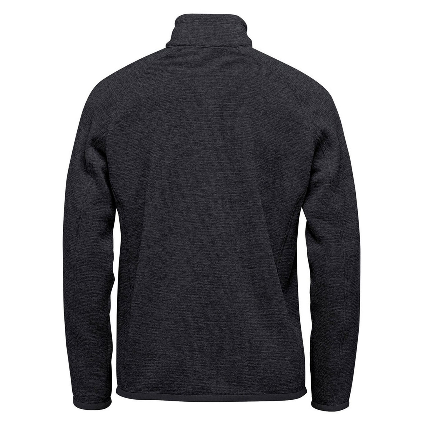 Black Heather - Back - Stormtech Mens Avalante Pure Earth Full Zip Fleece Jacket