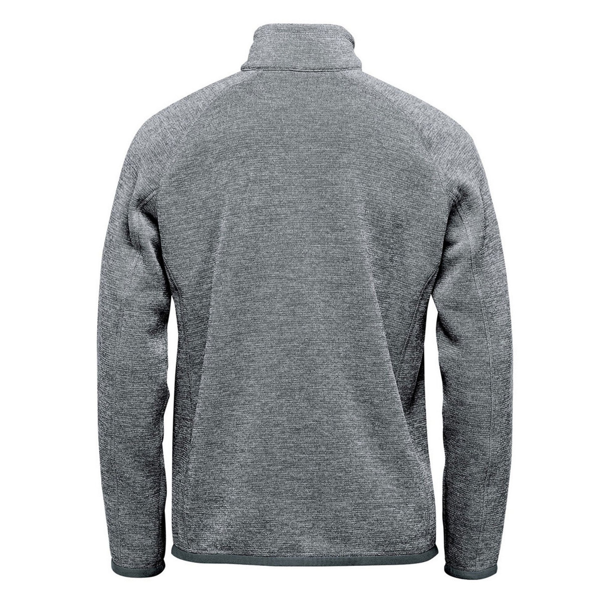 Granite Heather - Back - Stormtech Mens Avalante Pure Earth Full Zip Fleece Jacket